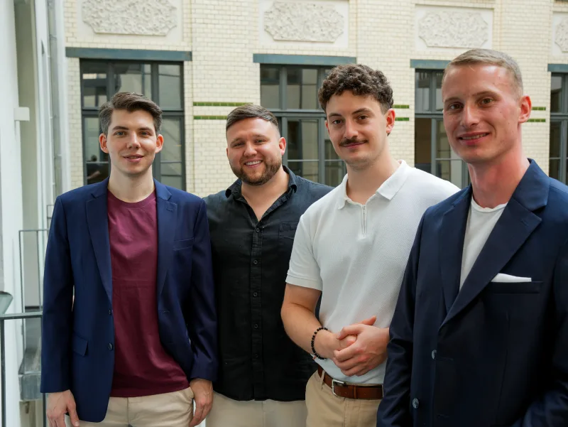 Web3 Factory team members together in Berlin